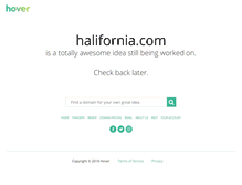 Tablet Screenshot of halifornia.com